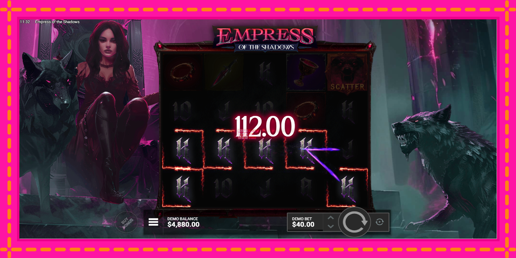 Slot machine Empress of the Shadows gratuitamente, immagine 3