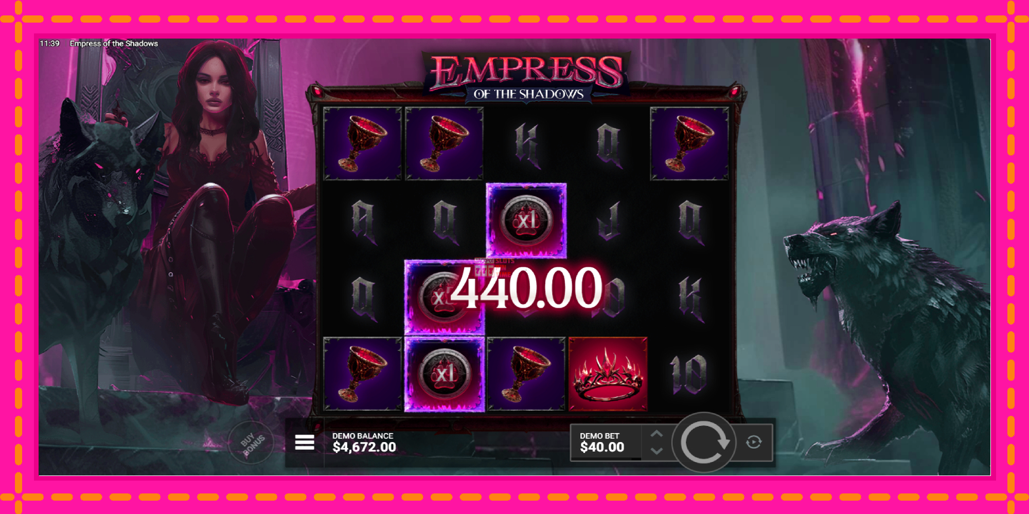 Slot machine Empress of the Shadows gratuitamente, immagine 4