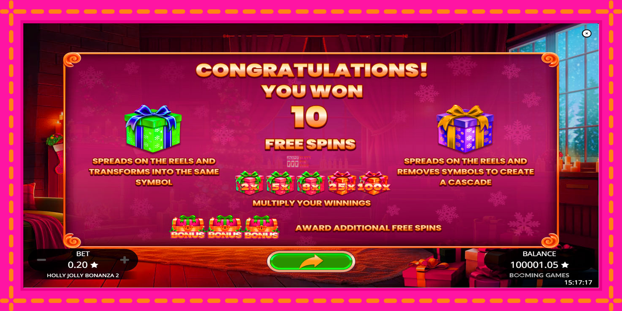 Slot machine Holly Jolly Bonanza 2 gratuitamente, immagine 3