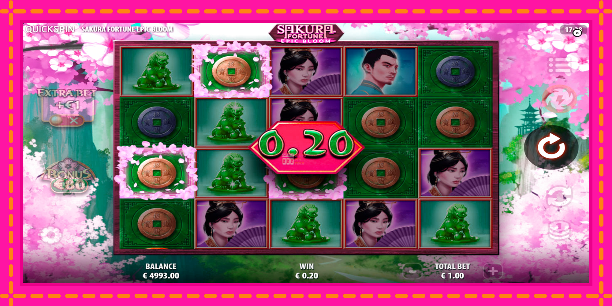 Slot machine Sakura Fortune Epic Bloom gratuitamente, immagine 3