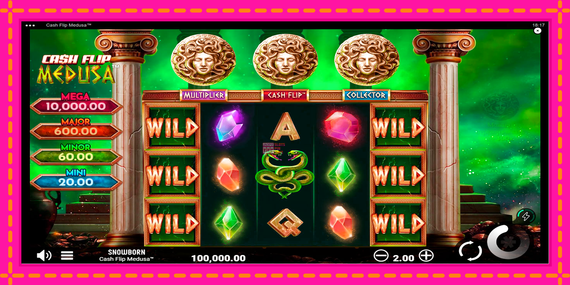 Slot machine Cash Flip Medusa gratuitamente, immagine 1