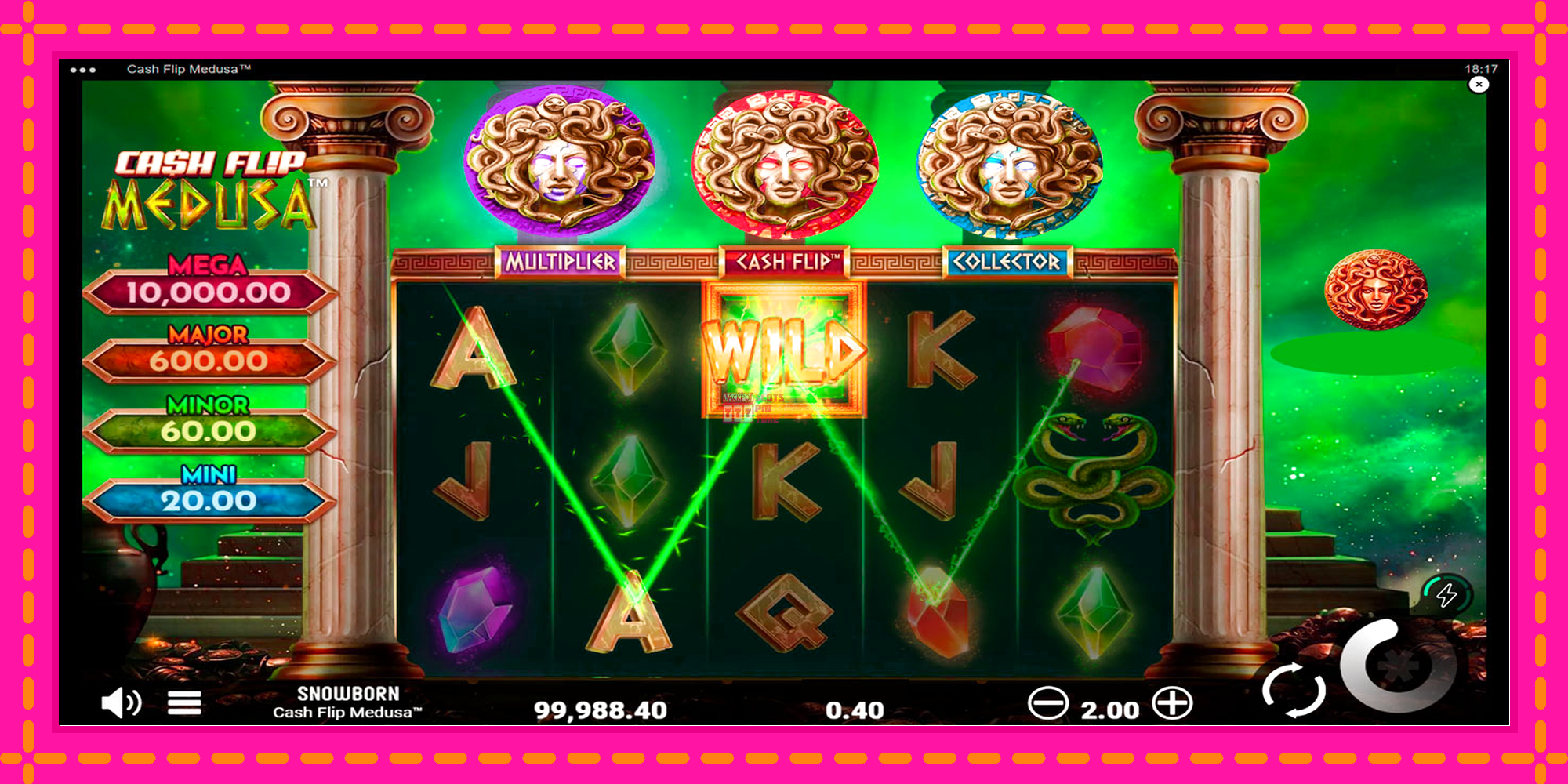 Slot machine Cash Flip Medusa gratuitamente, immagine 2