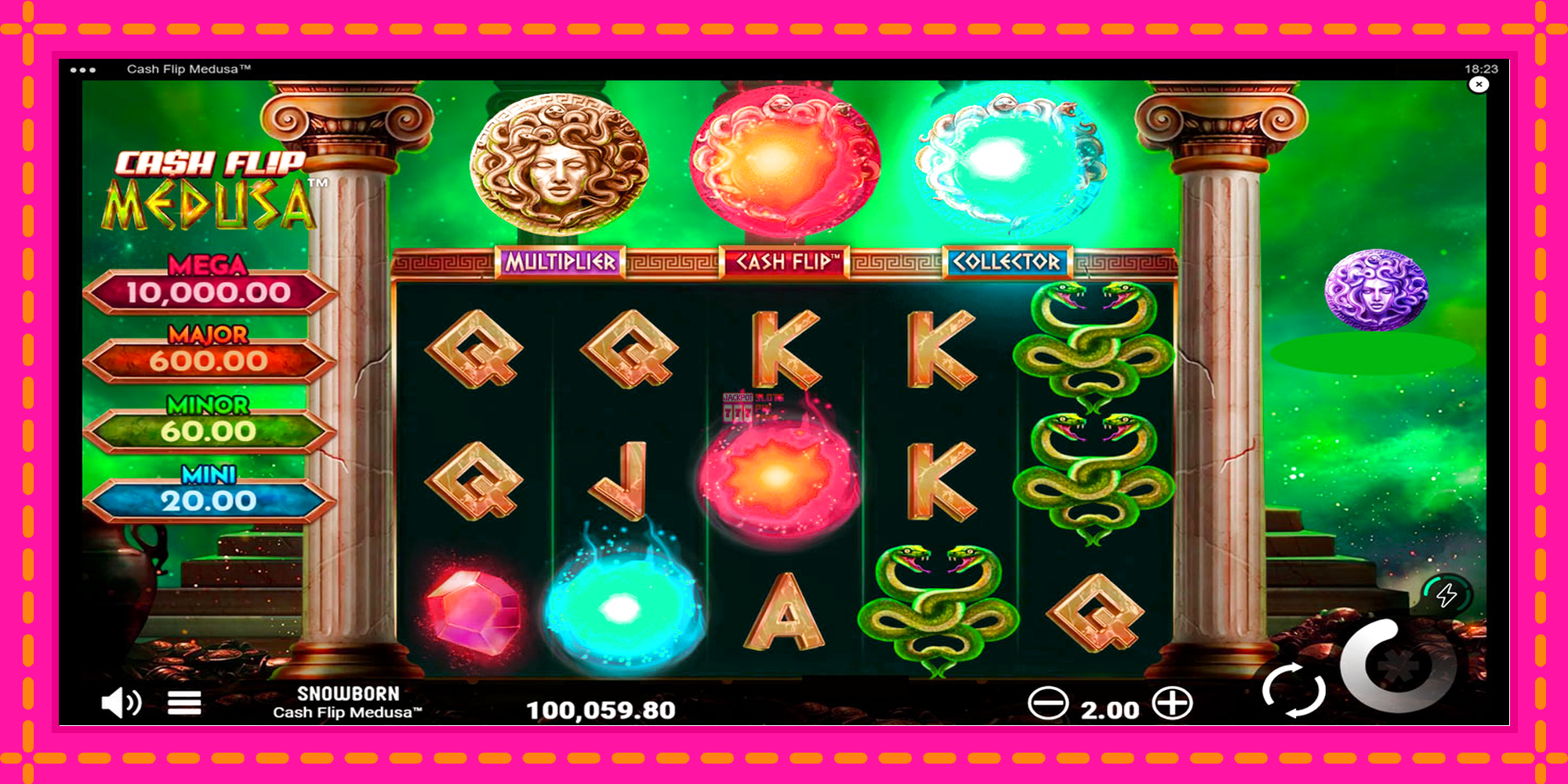 Slot machine Cash Flip Medusa gratuitamente, immagine 4