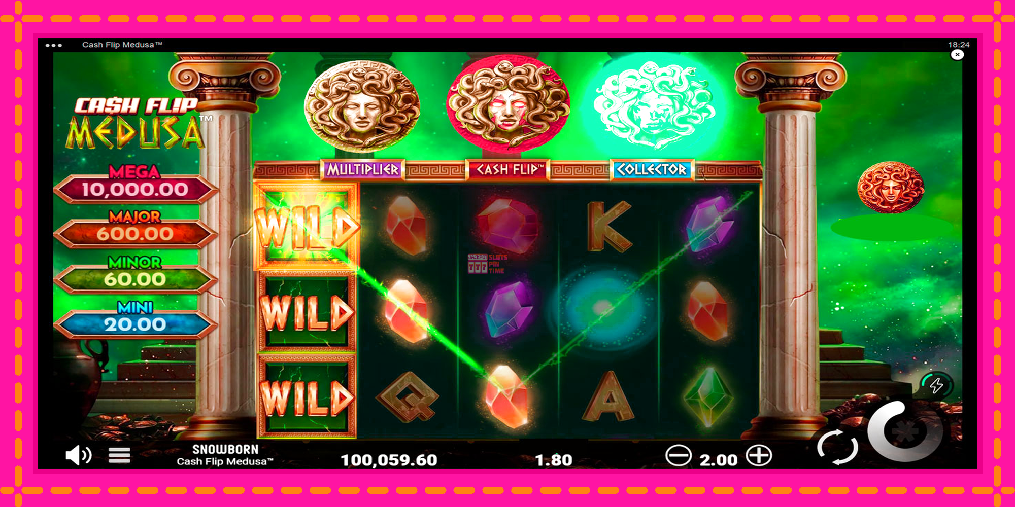 Slot machine Cash Flip Medusa gratuitamente, immagine 5