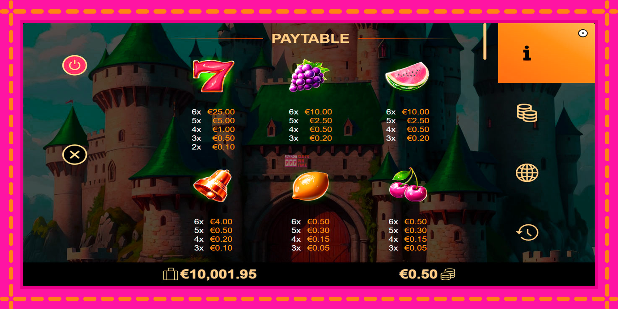 Slot machine Kingdom Crown gratuitamente, immagine 6