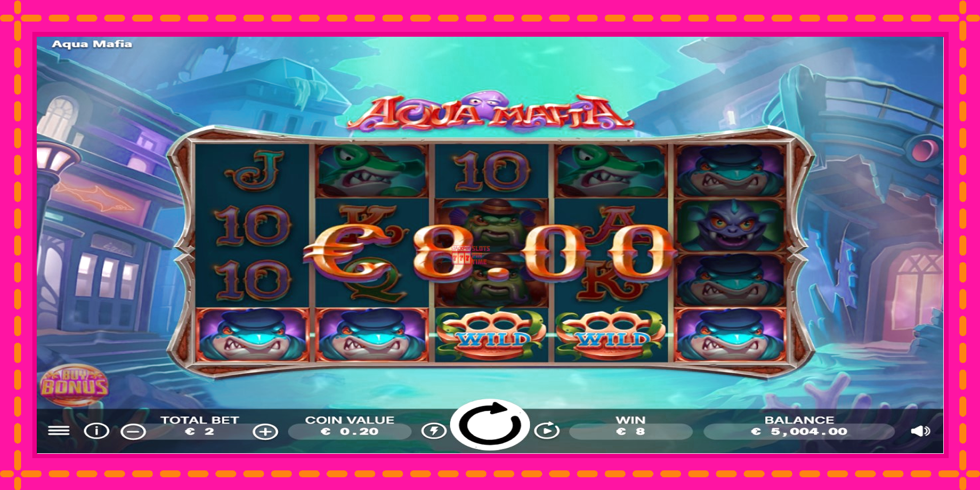 Slot machine Aqua Mafia gratuitamente, immagine 3