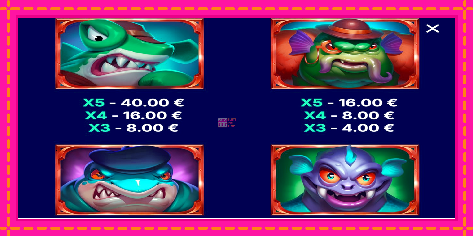 Slot machine Aqua Mafia gratuitamente, immagine 5