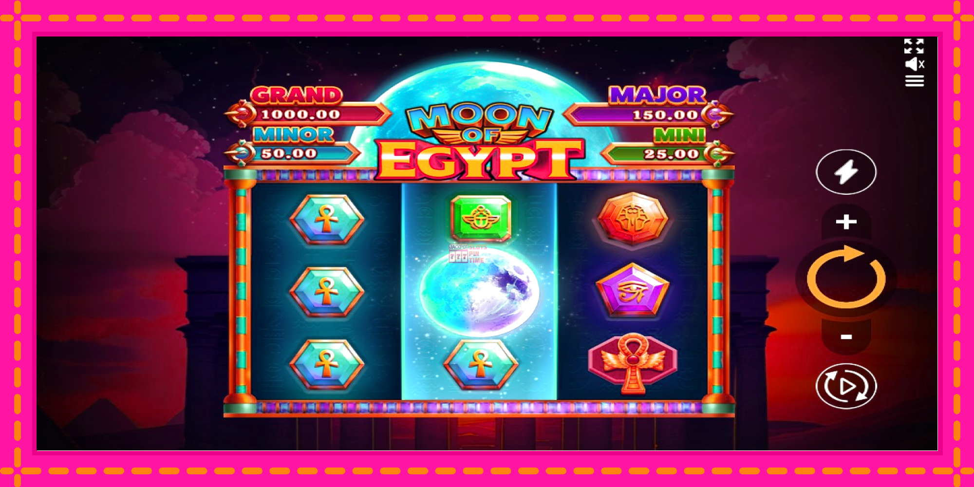 Slot machine Moon of Egypt gratuitamente, immagine 1