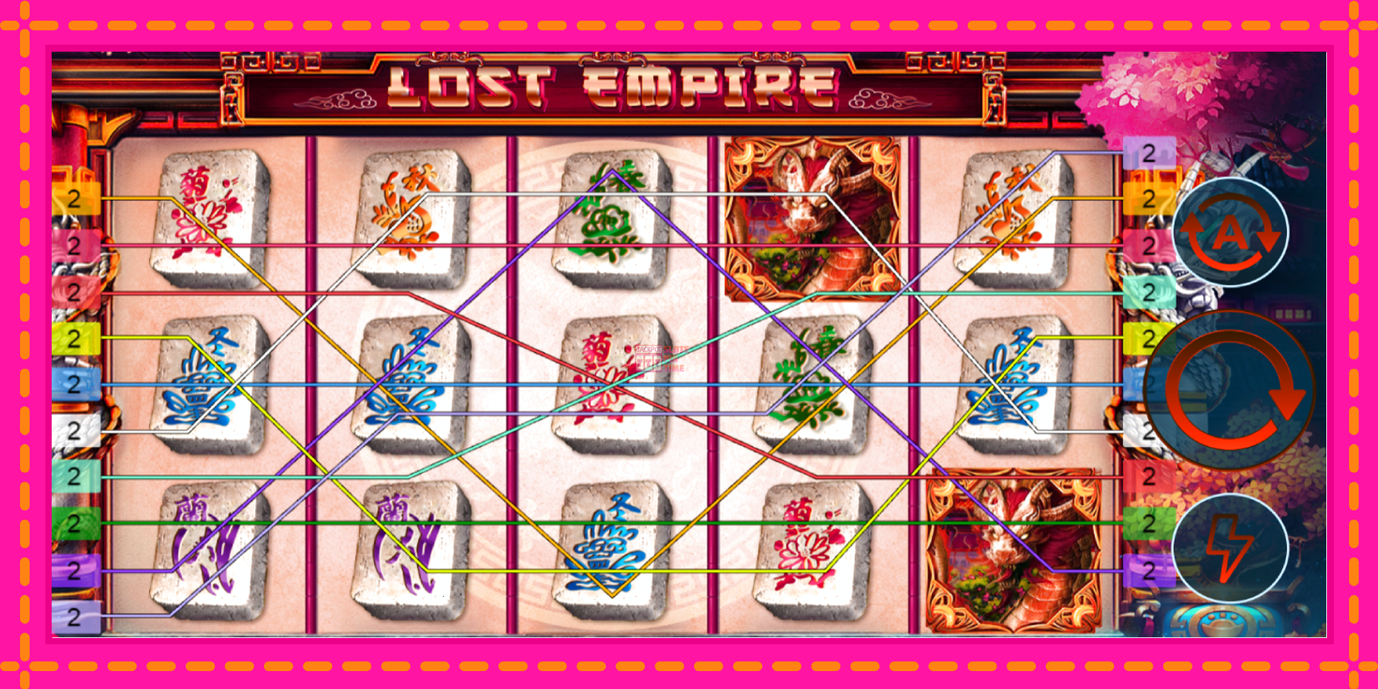 Slot machine Lost Empire gratuitamente, immagine 1