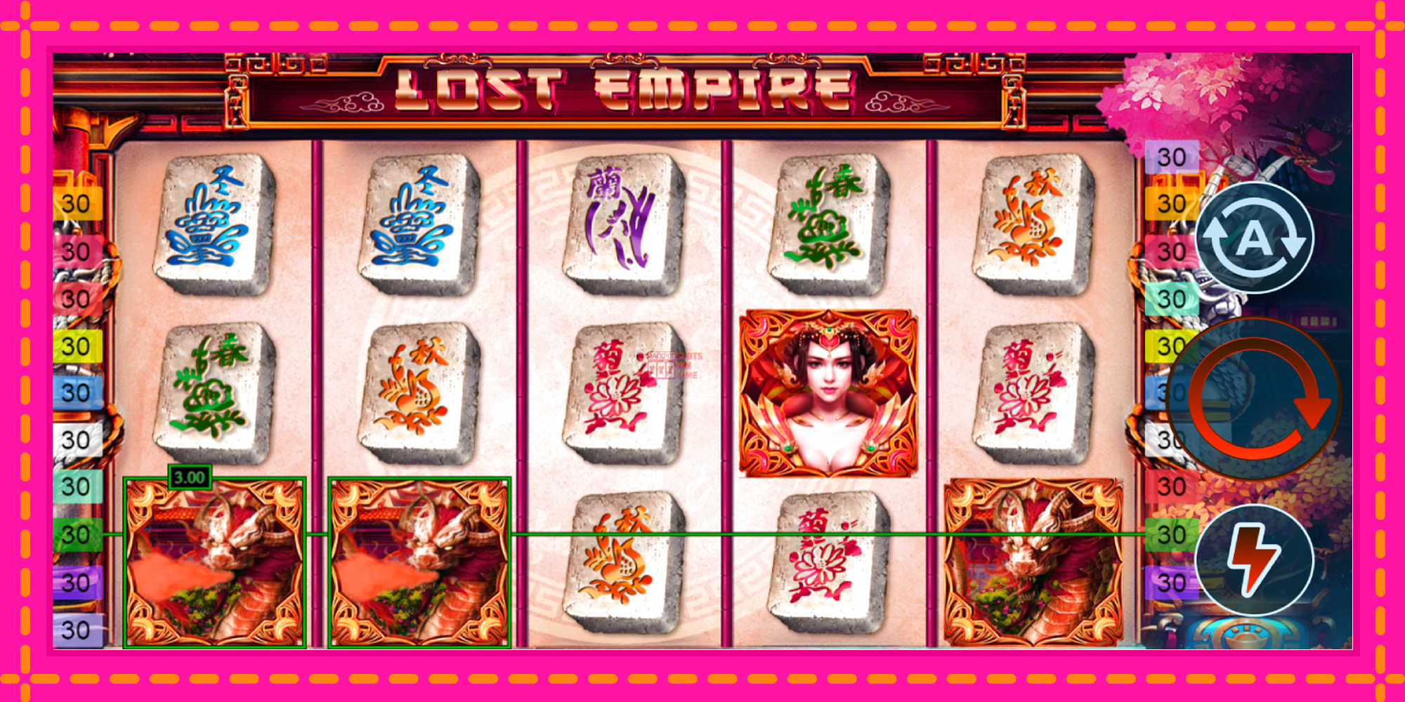 Slot machine Lost Empire gratuitamente, immagine 2