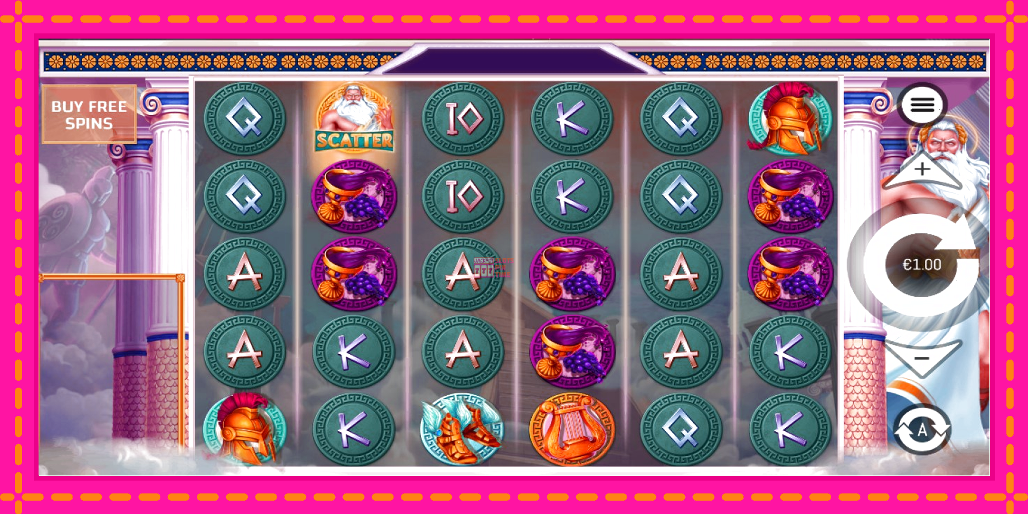 Slot machine Riches of Olympus gratuitamente, immagine 1