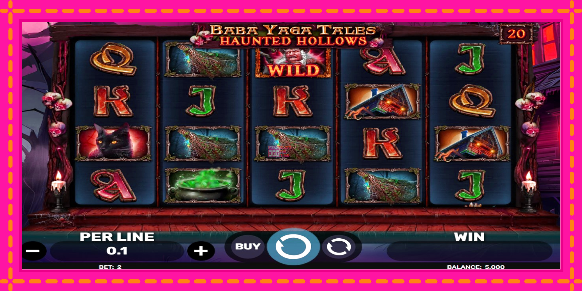 Slot machine Baba Yaga Tales - Haunted Hollows gratuitamente, immagine 1