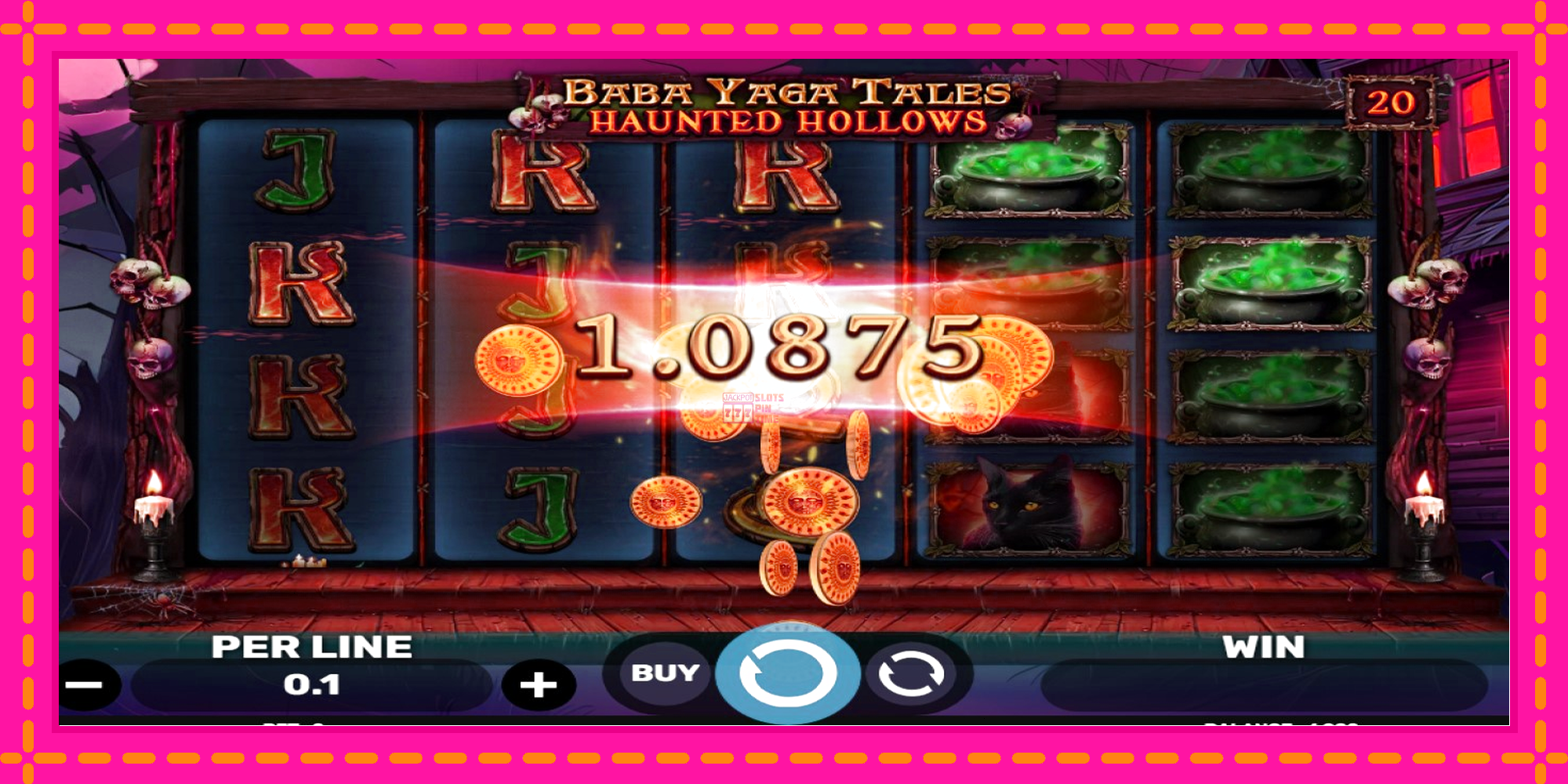 Slot machine Baba Yaga Tales - Haunted Hollows gratuitamente, immagine 3