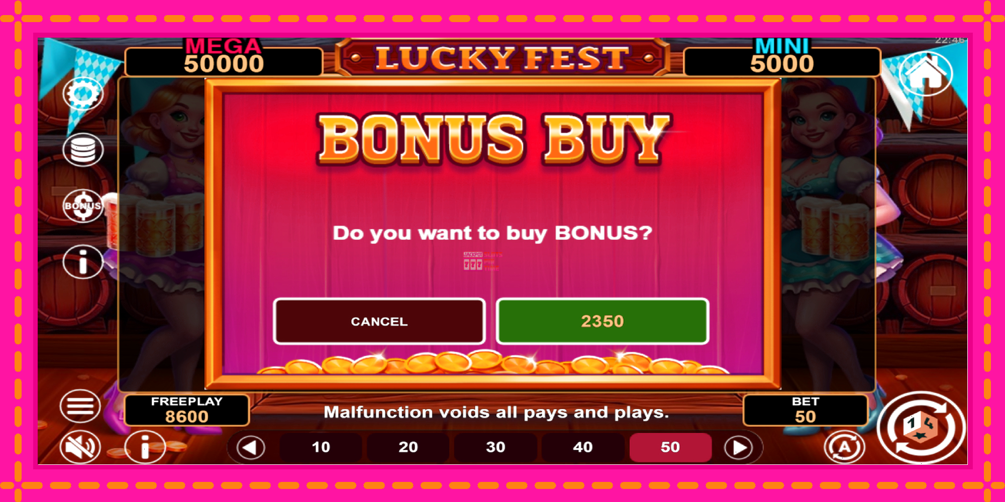 Slot machine Lucky Fest Hold & Win gratuitamente, immagine 4