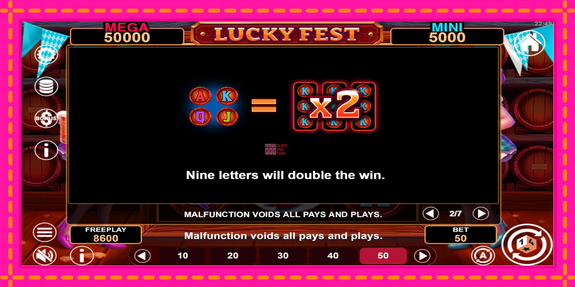 Slot machine Lucky Fest Hold & Win gratuitamente, immagine 6