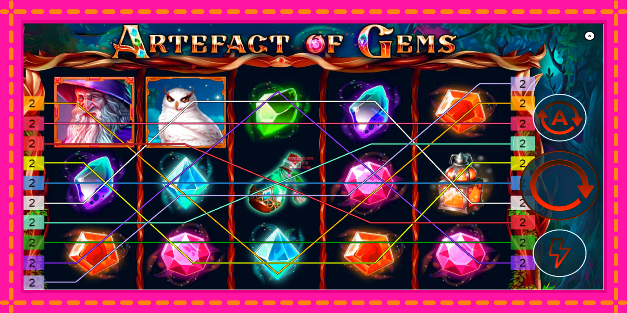 Slot machine Artefact of Gems gratuitamente, immagine 1