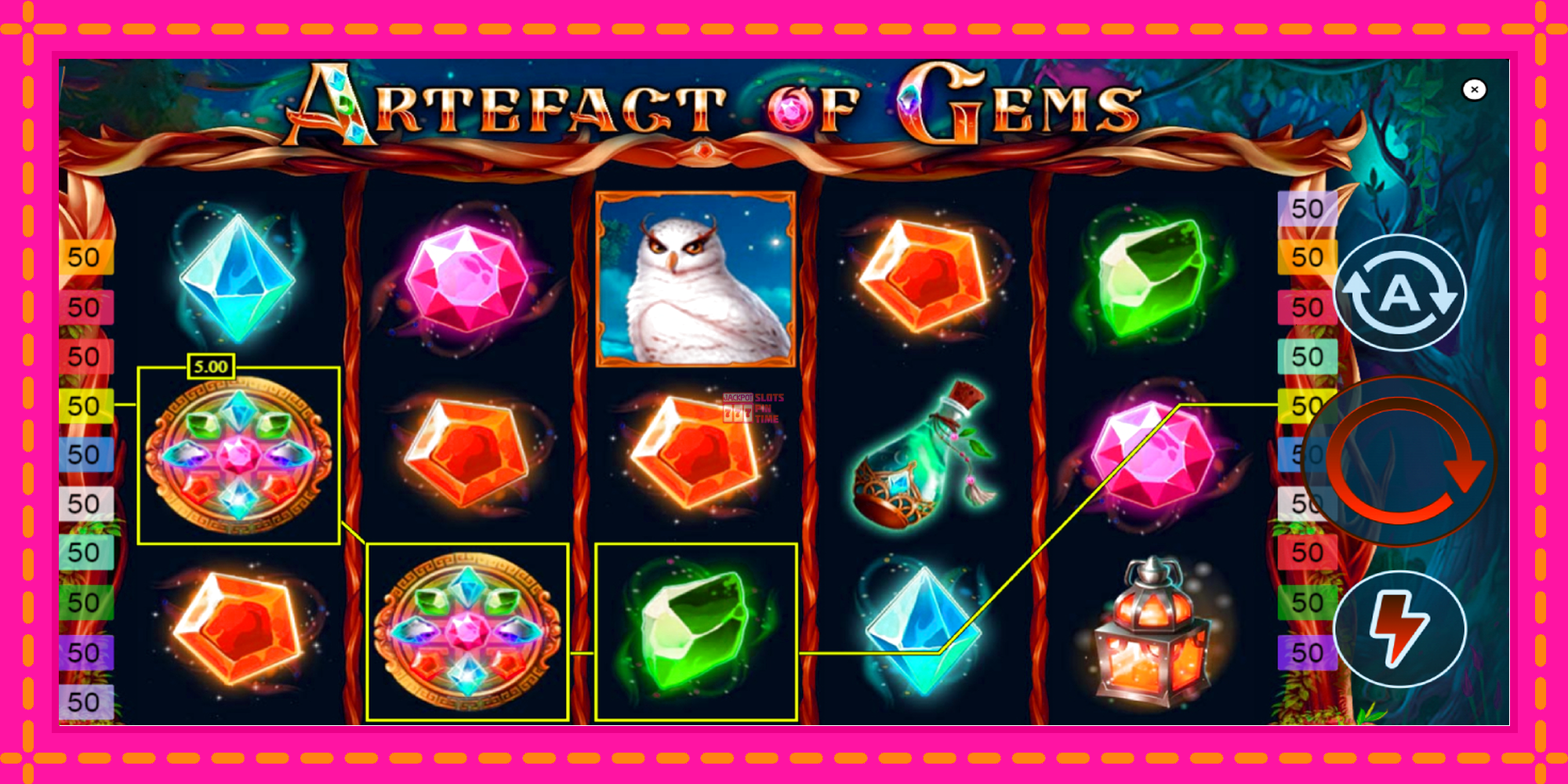 Slot machine Artefact of Gems gratuitamente, immagine 2