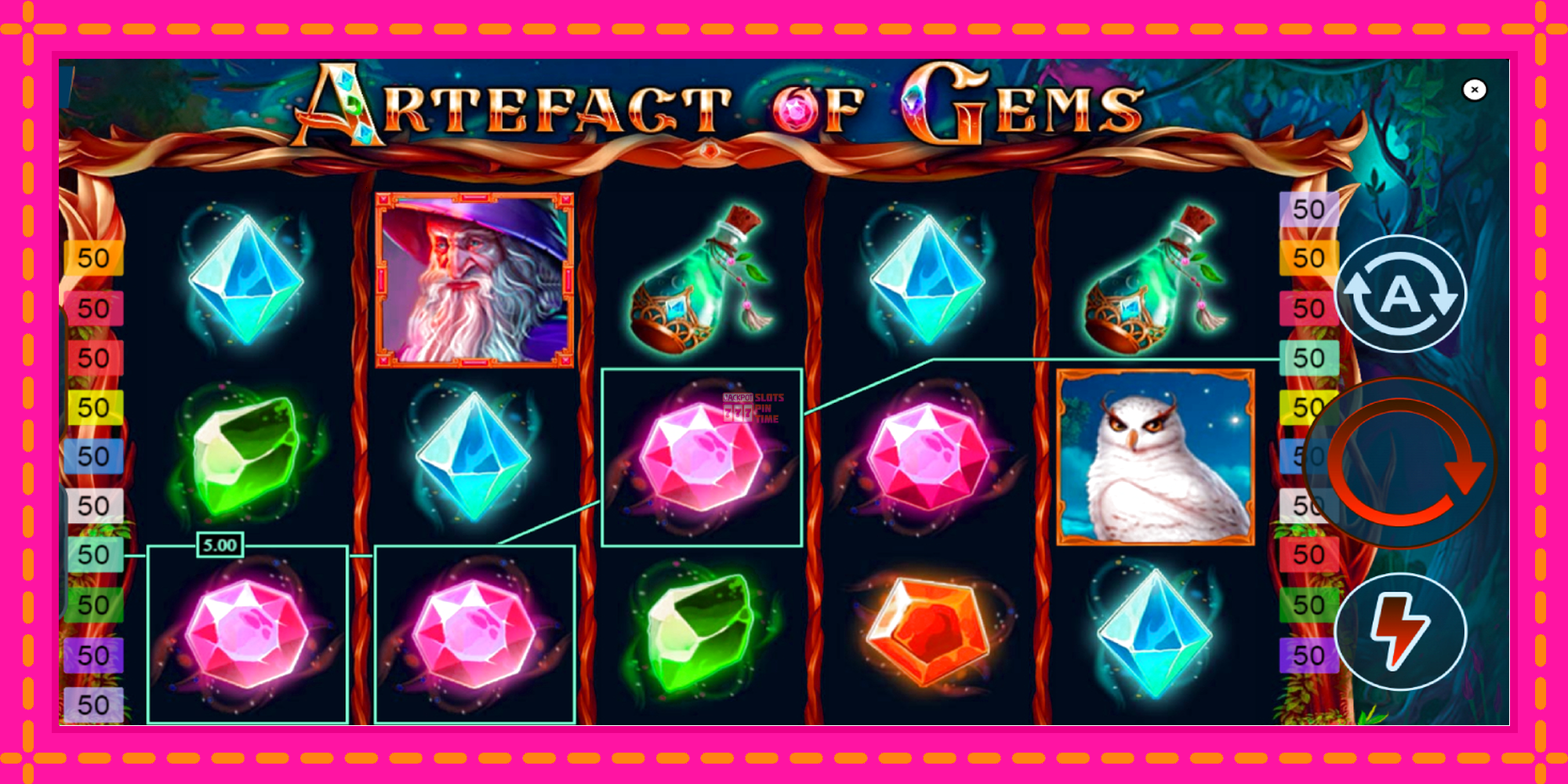 Slot machine Artefact of Gems gratuitamente, immagine 3