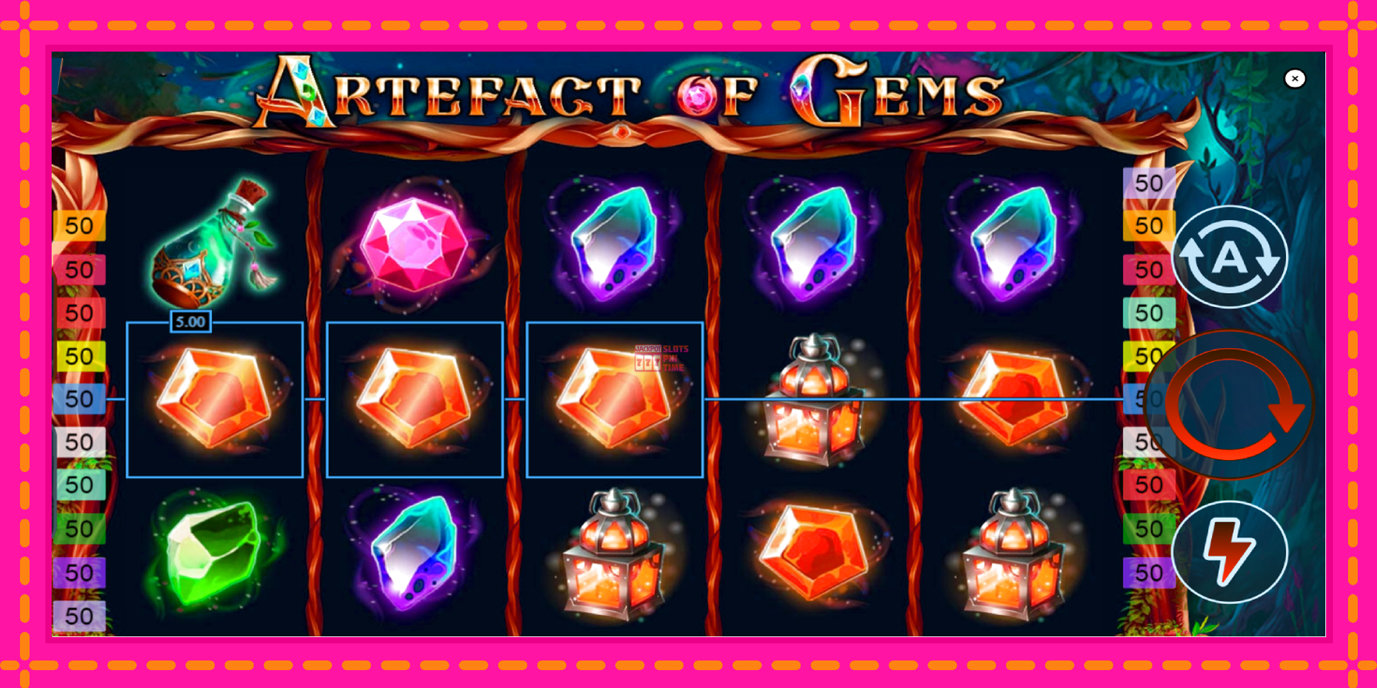 Slot machine Artefact of Gems gratuitamente, immagine 4