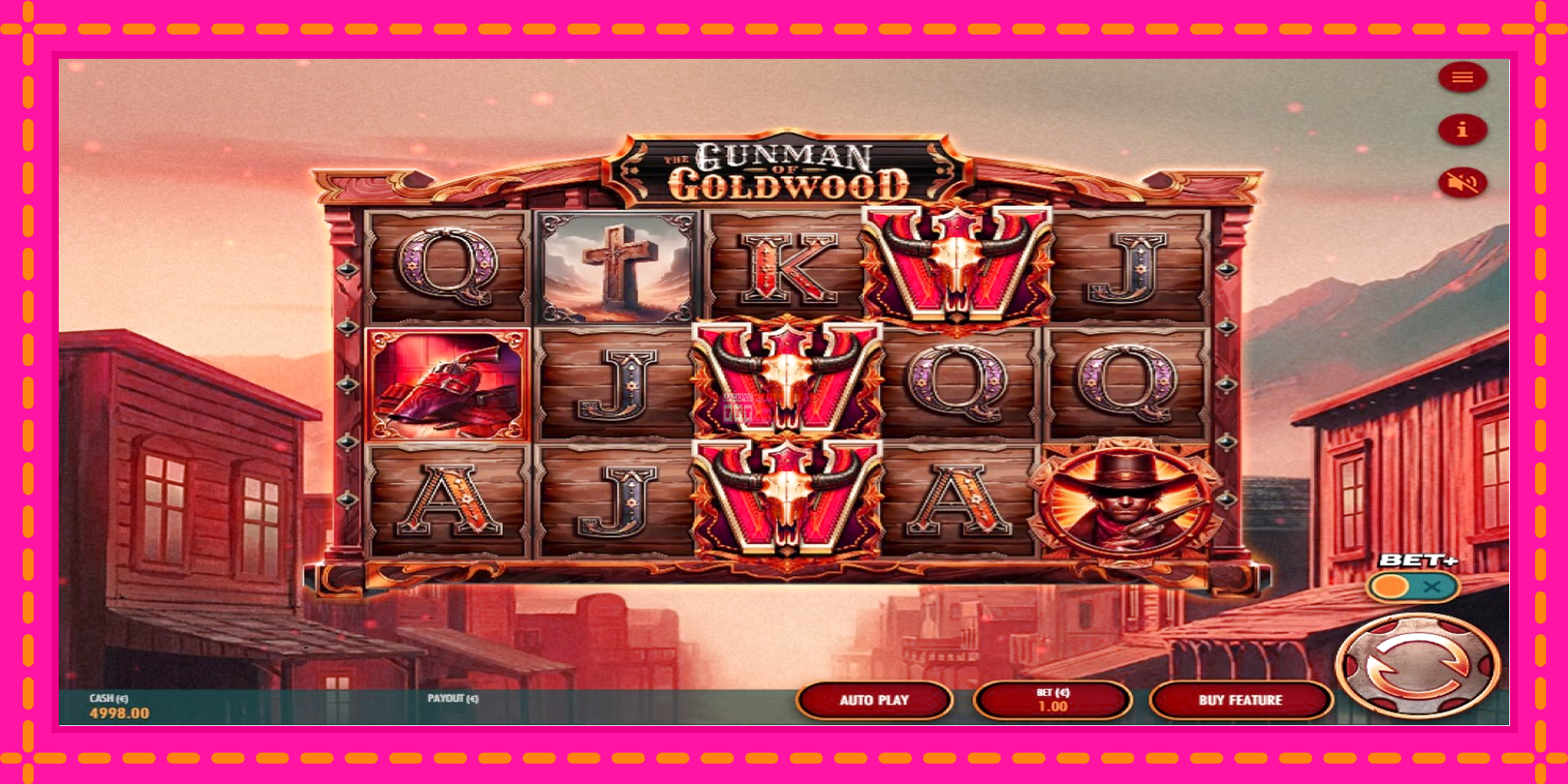 Slot machine The Gunman of Goldwood gratuitamente, immagine 2