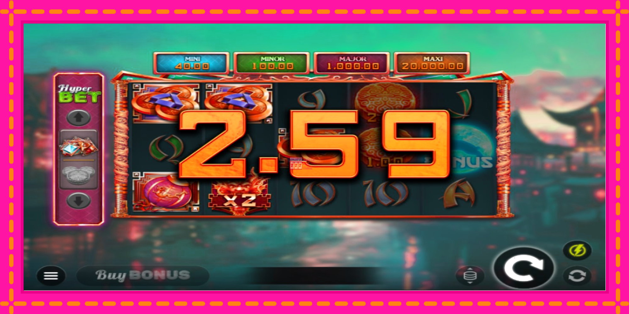 Slot machine Mooncake Riches Hold and Win gratuitamente, immagine 2