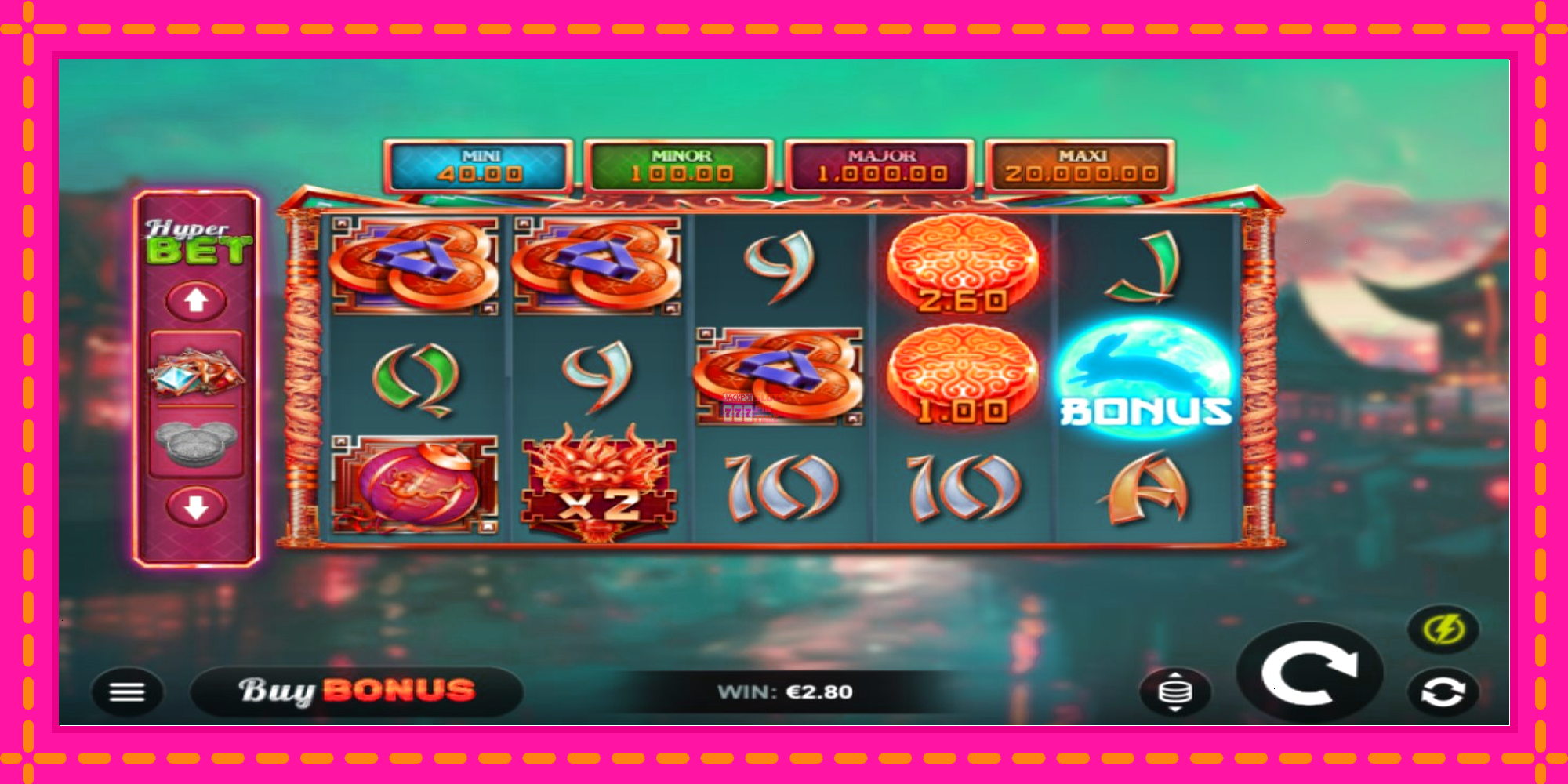 Slot machine Mooncake Riches Hold and Win gratuitamente, immagine 3