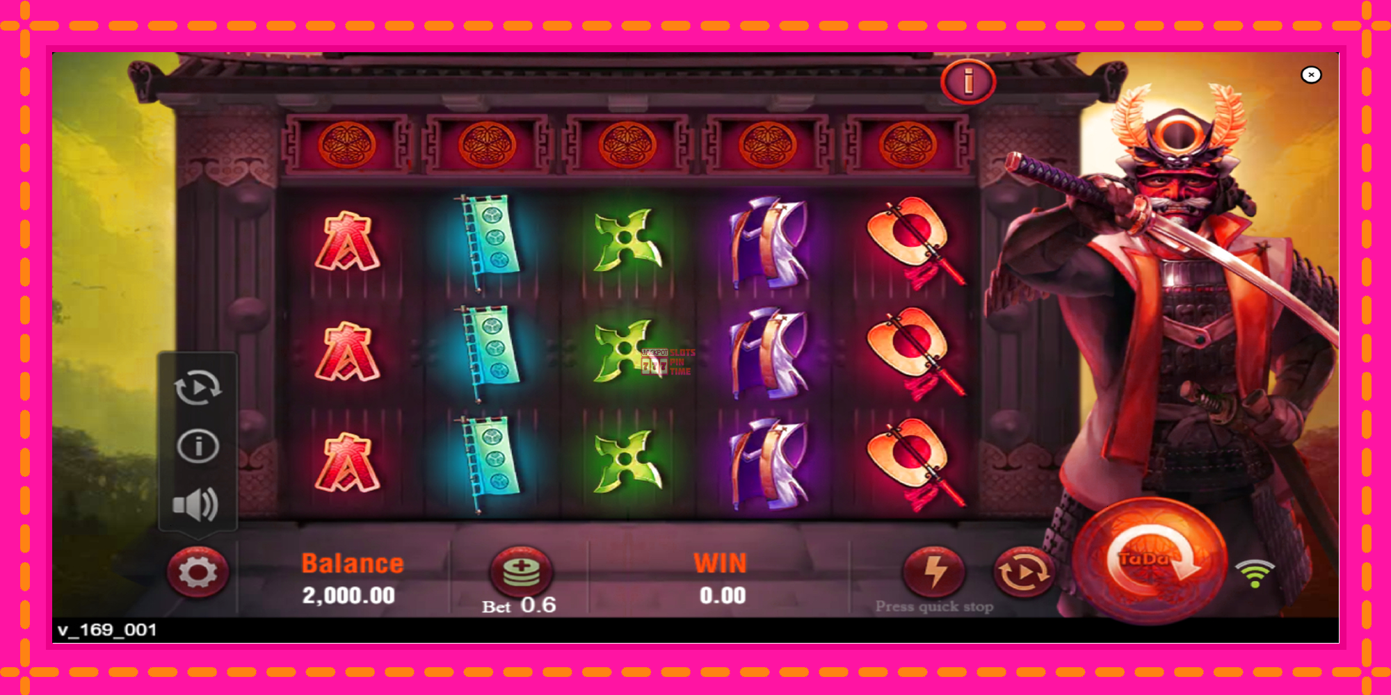 Slot machine Shogun gratuitamente, immagine 2