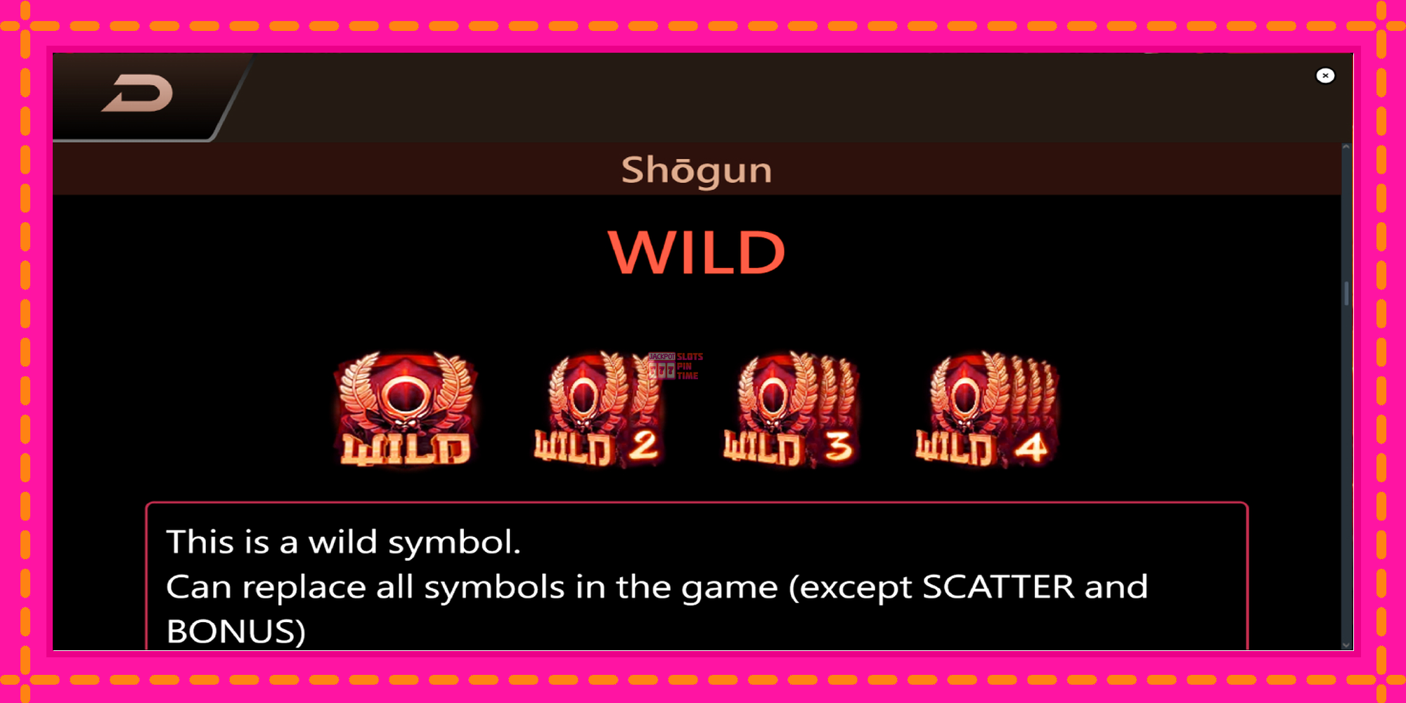 Slot machine Shogun gratuitamente, immagine 6