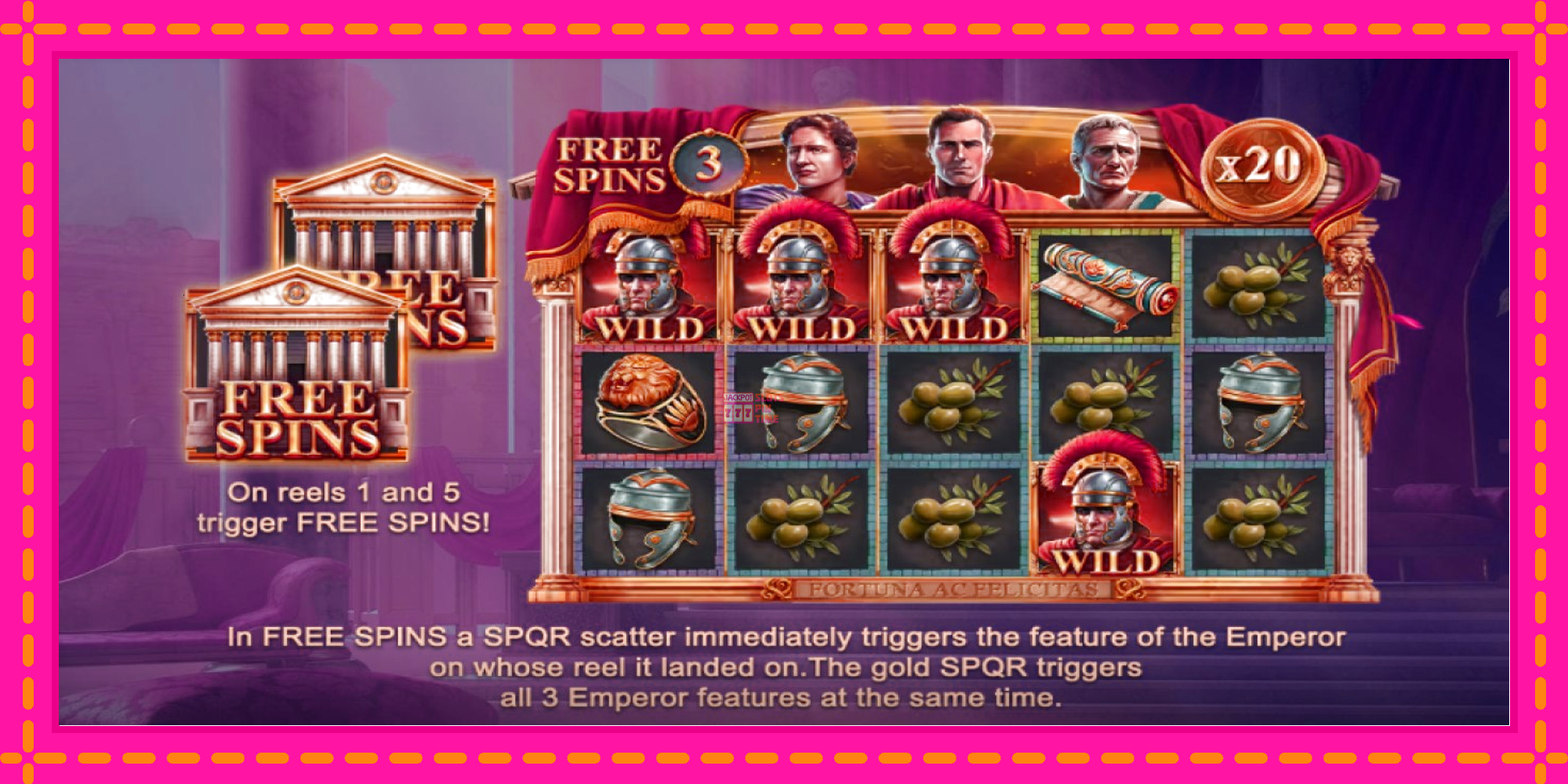 Slot machine Roman Emperors gratuitamente, immagine 6