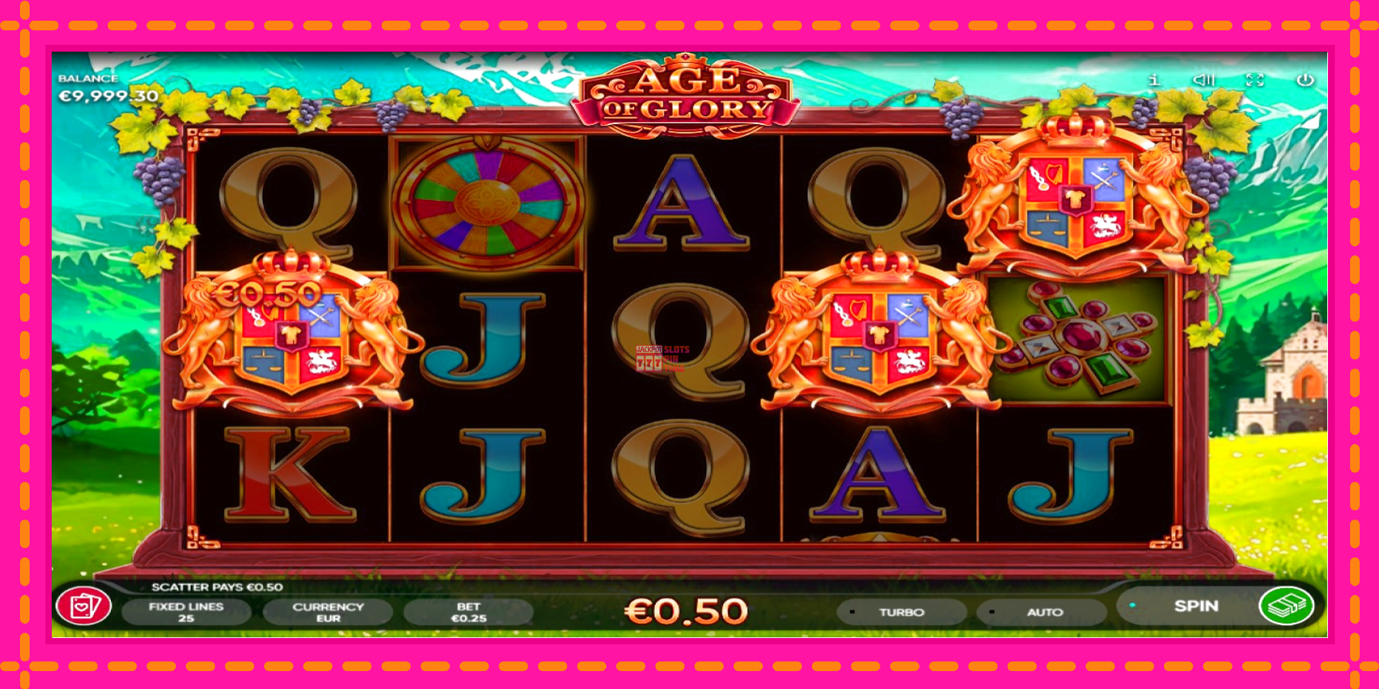 Slot machine Age of Glory gratuitamente, immagine 3