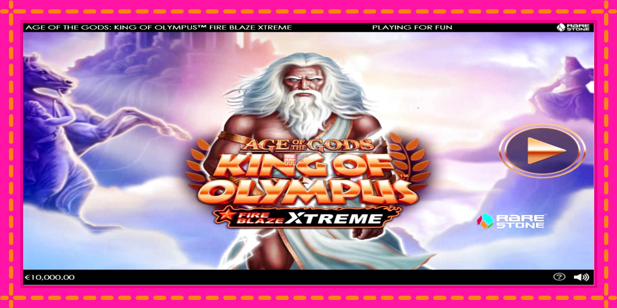 Slot machine Age of the Gods: King of Olympus Fire Blaze Xtreme gratuitamente, immagine 1