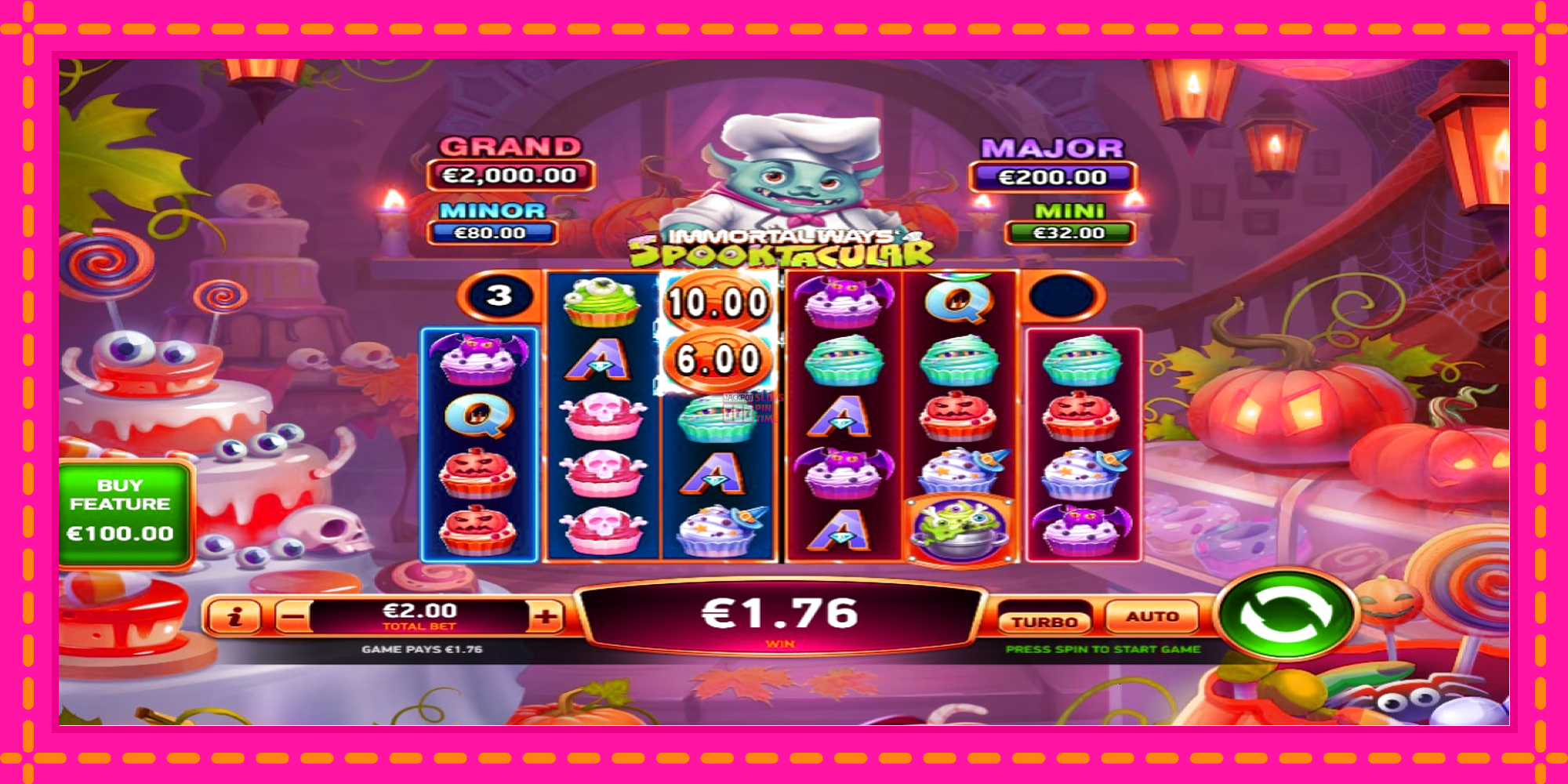 Slot machine Immortal Ways Spooktacular gratuitamente, immagine 3