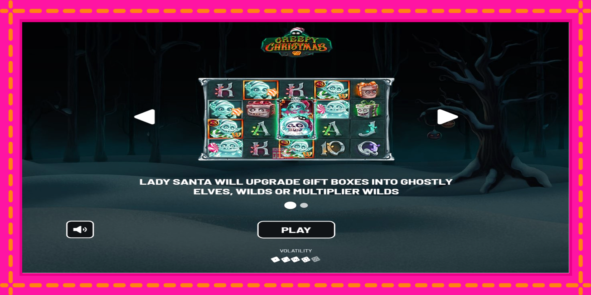 Slot machine Creepy Christmas gratuitamente, immagine 1