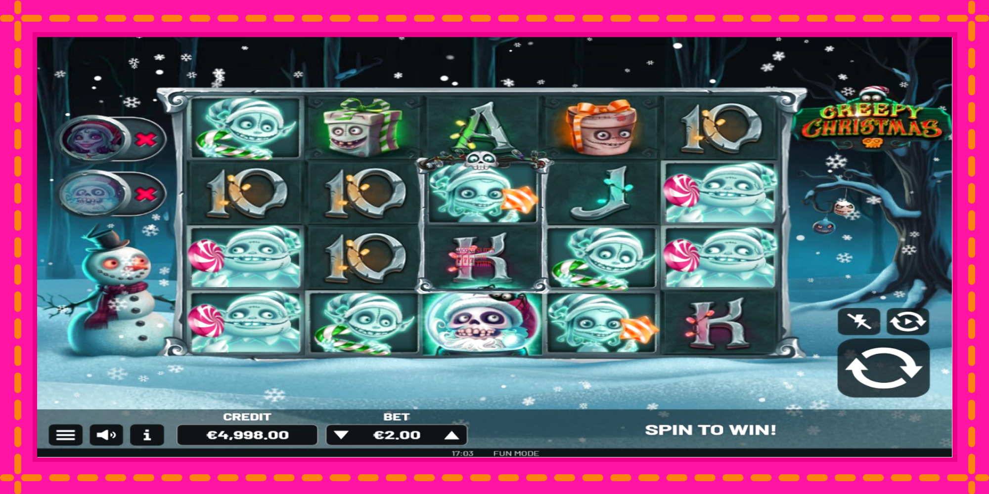 Slot machine Creepy Christmas gratuitamente, immagine 2