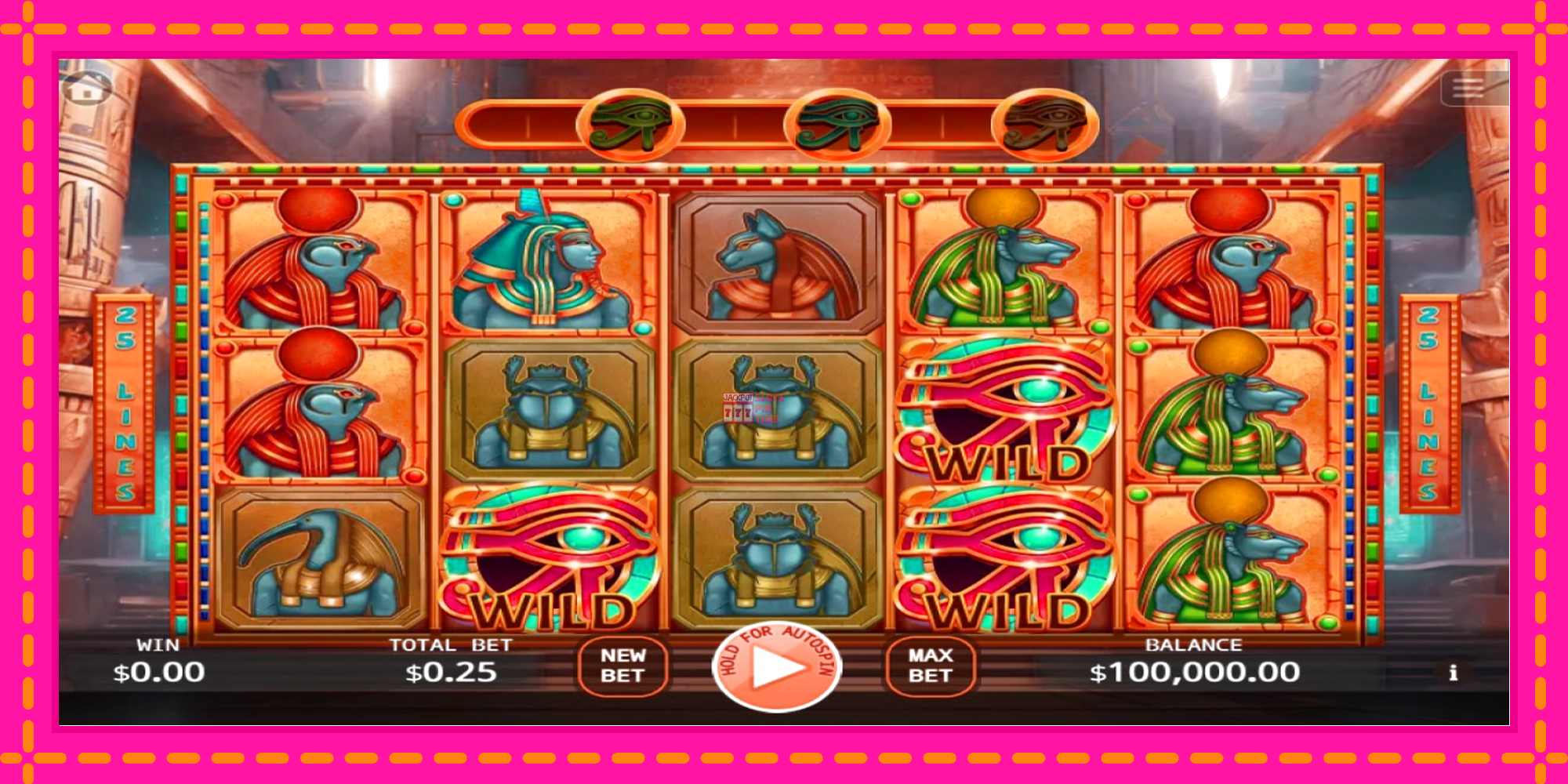 Slot machine Egyptian Deity gratuitamente, immagine 1