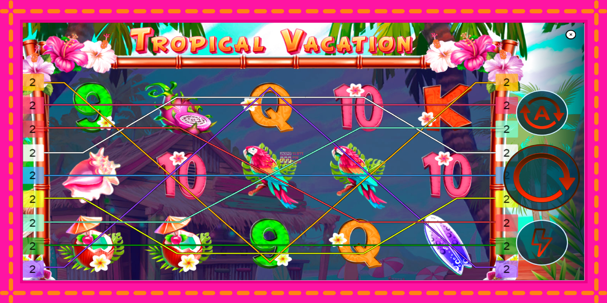 Slot machine Tropical Vacation gratuitamente, immagine 1