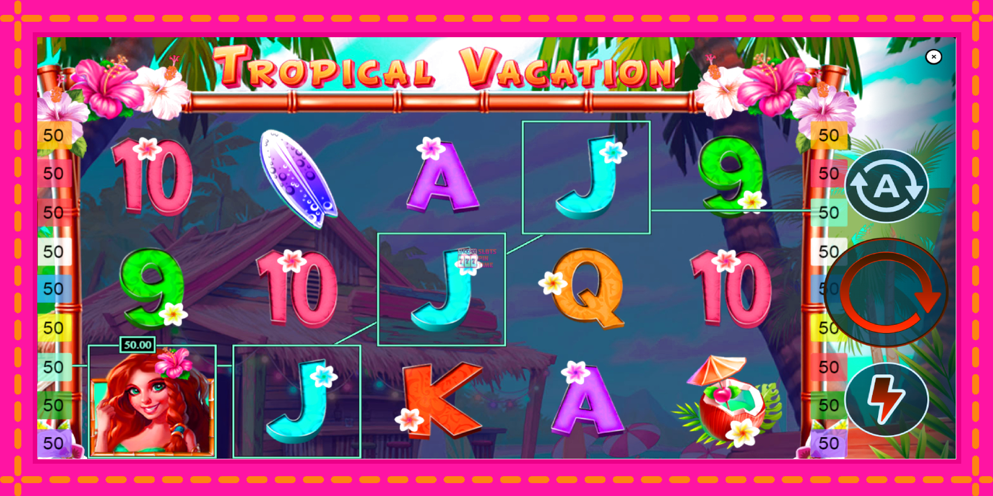 Slot machine Tropical Vacation gratuitamente, immagine 3