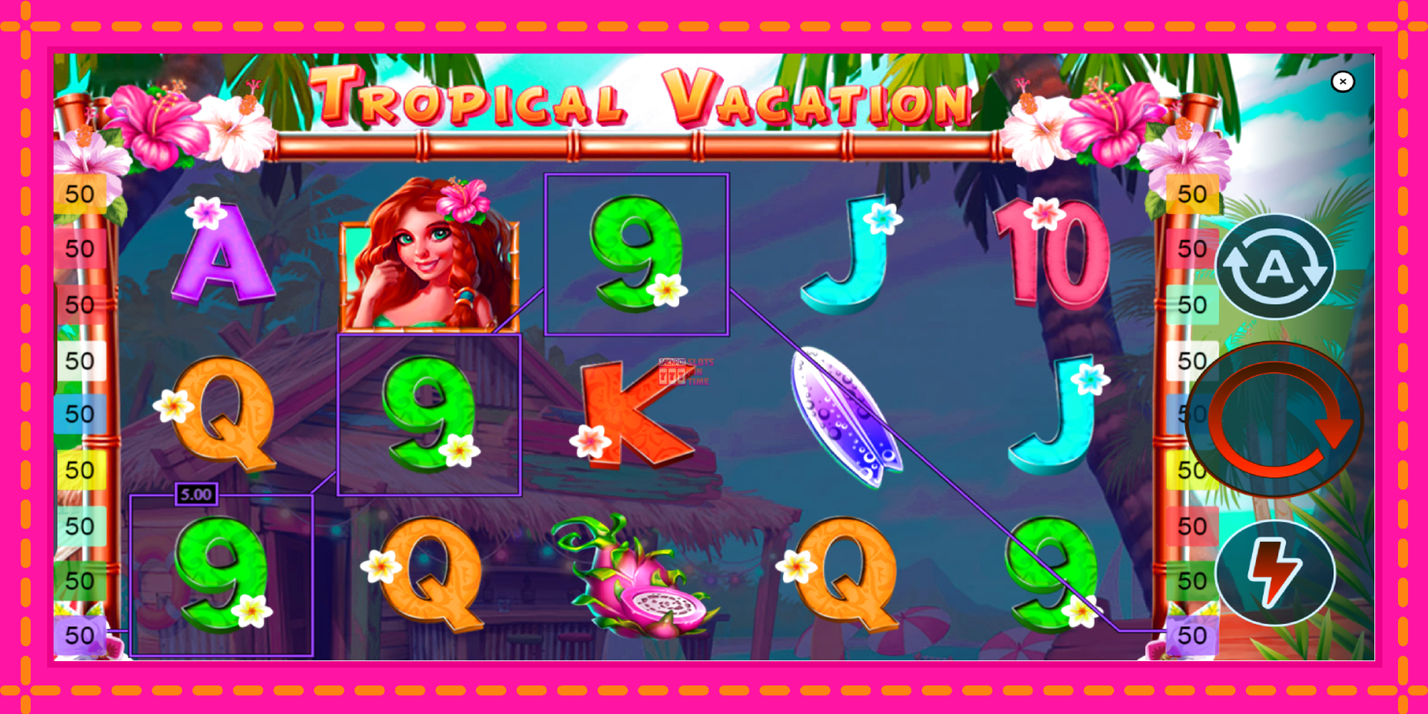 Slot machine Tropical Vacation gratuitamente, immagine 4