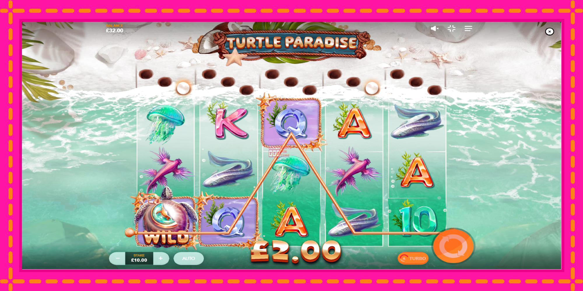 Slot machine Turtle Paradise gratuitamente, immagine 3