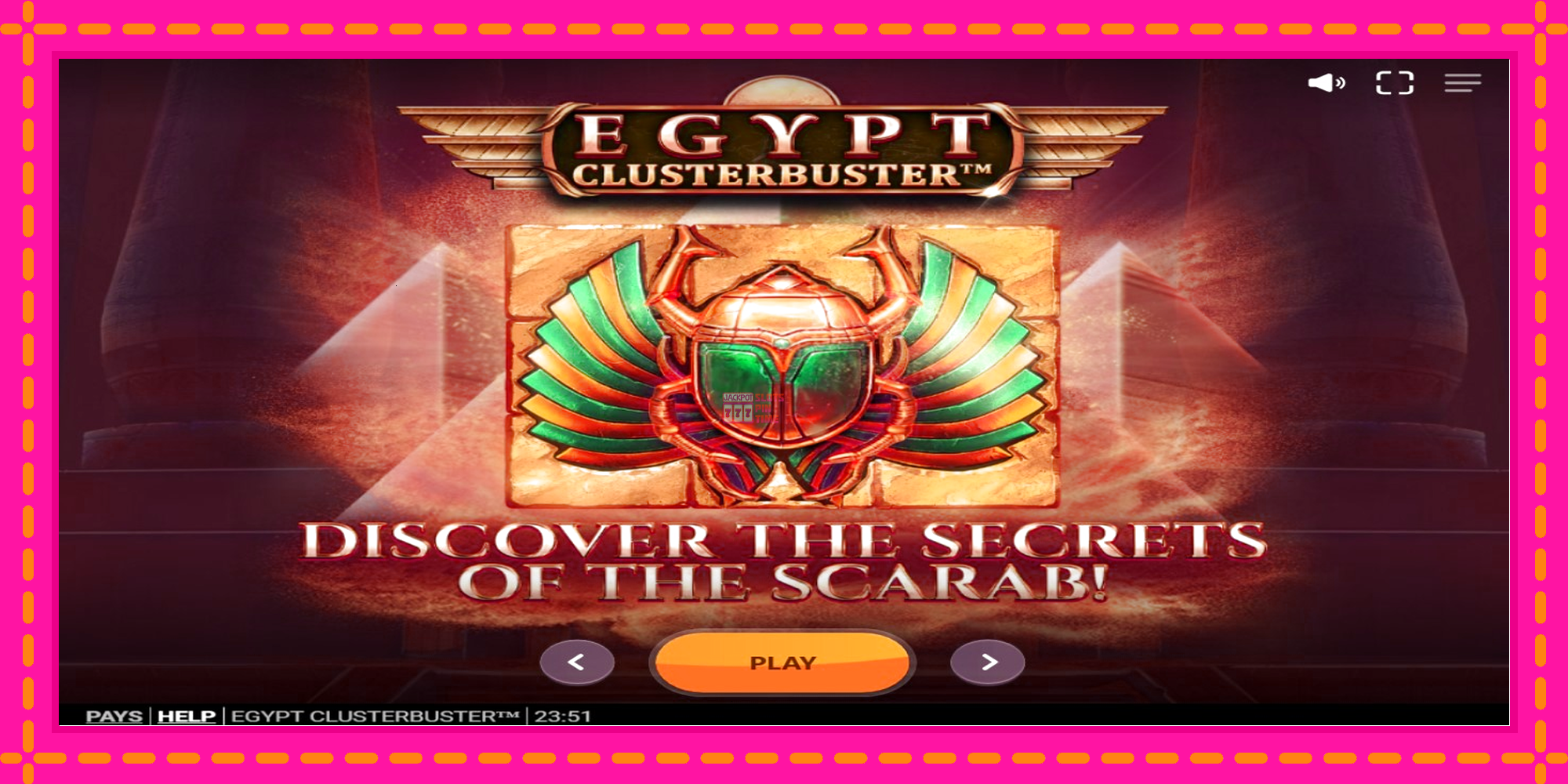 Slot machine Egypt Clusterbuster gratuitamente, immagine 1