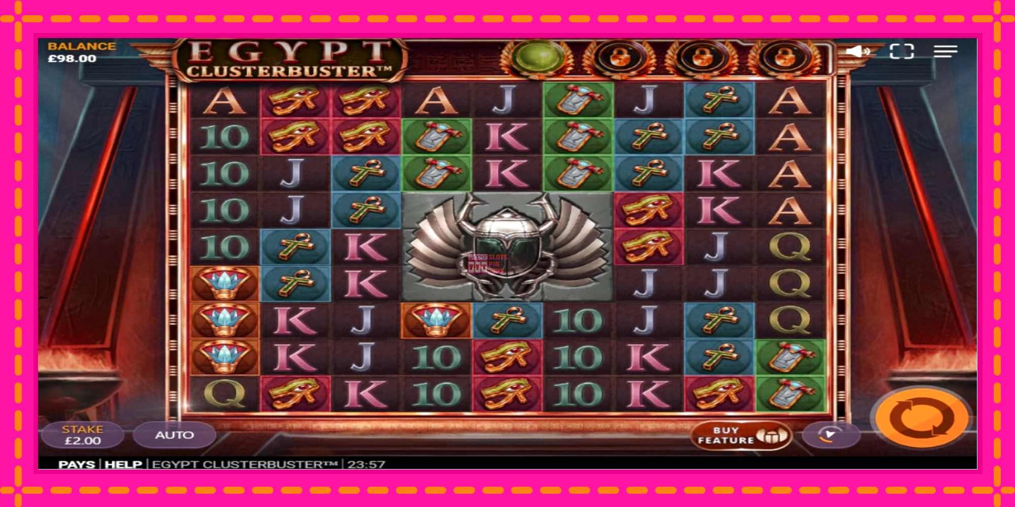 Slot machine Egypt Clusterbuster gratuitamente, immagine 2