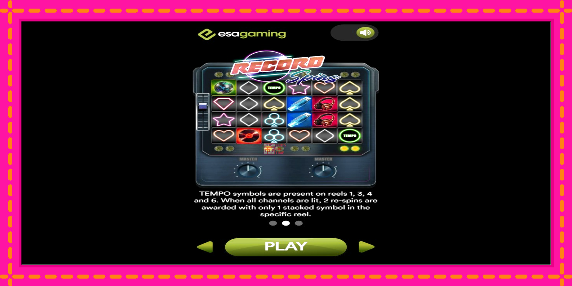 Slot machine Record Spins gratuitamente, immagine 4