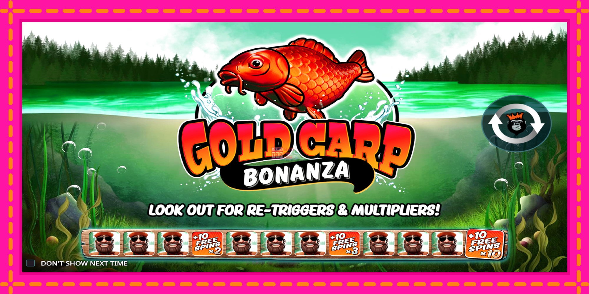 Slot machine Gold Carp Bonanza gratuitamente, immagine 1