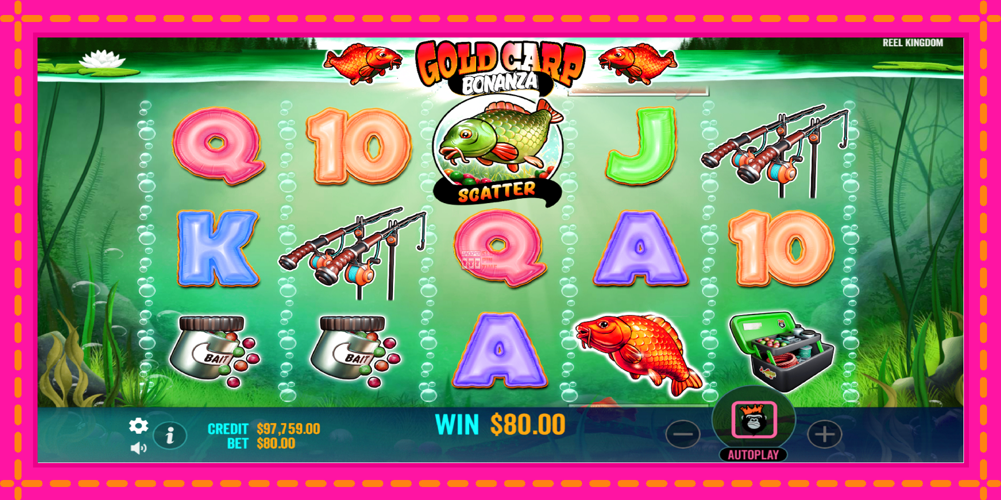 Slot machine Gold Carp Bonanza gratuitamente, immagine 4