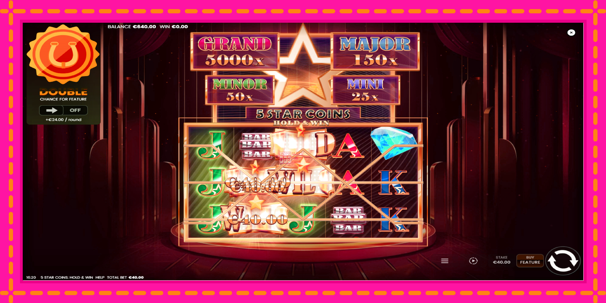 Slot machine 5 Star Coins: Hold & Win gratuitamente, immagine 3