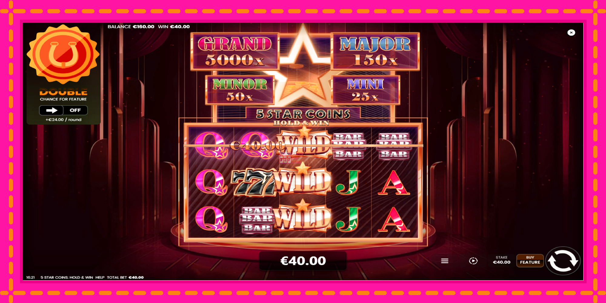 Slot machine 5 Star Coins: Hold & Win gratuitamente, immagine 4