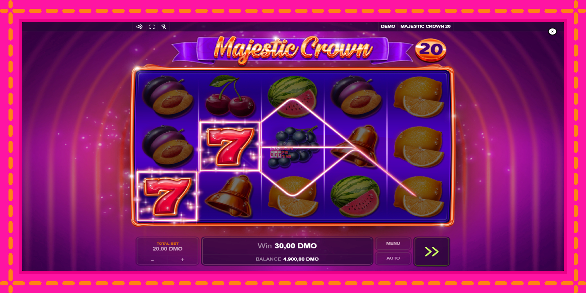 Slot machine Majestic Crown 20 gratuitamente, immagine 4