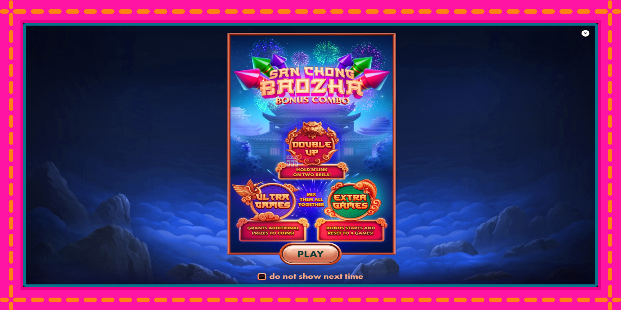 Slot machine San Chong Baozha Blue gratuitamente, immagine 1