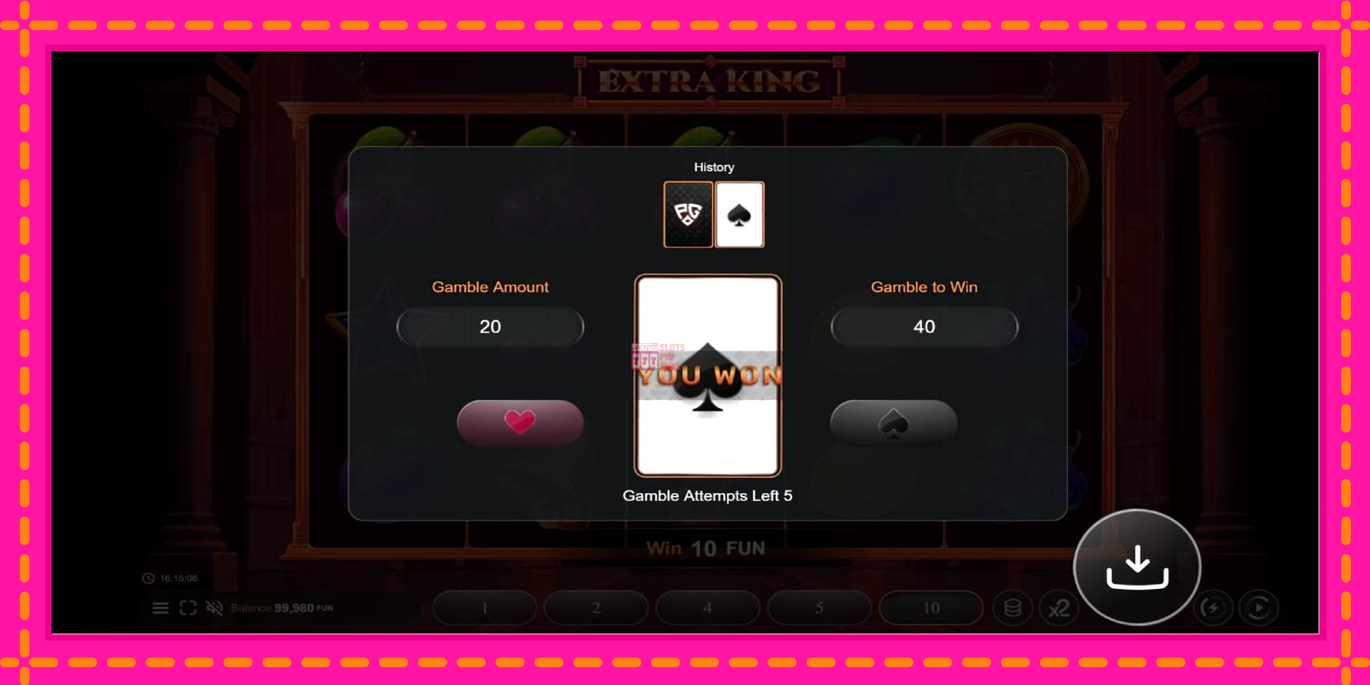 Slot machine Extra King gratuitamente, immagine 4