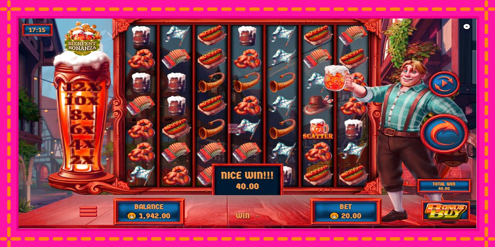 Slot machine Bierfest Bonanza gratuitamente, immagine 3